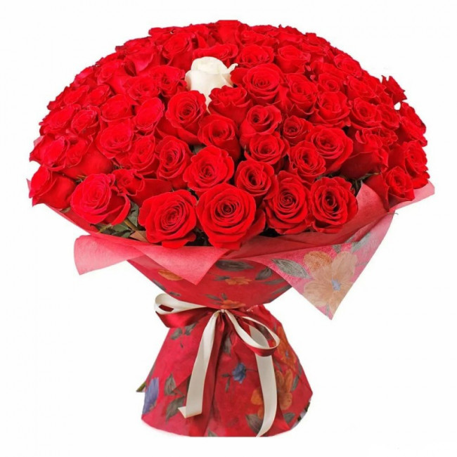 Букет цветов "Центр вселенной"